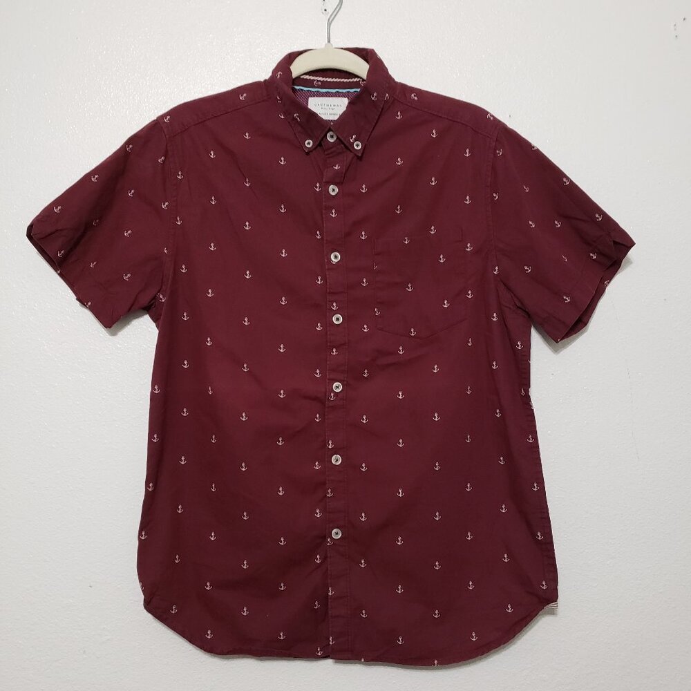 Cactus Man Button Down Short Sleeve